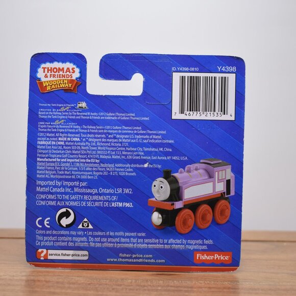 ROSIE Y4398 - Thomas & Friends Wooden Railway Train Engine Fisher Price Sealed - Picture 6 of 6